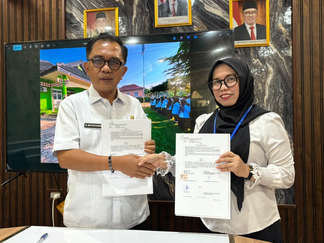 Kemenag Tanggamus dan UIN Jurai Siwo Lampung Perkuat Sinergi Pendidikan, Riset, dan Moderasi Beragama