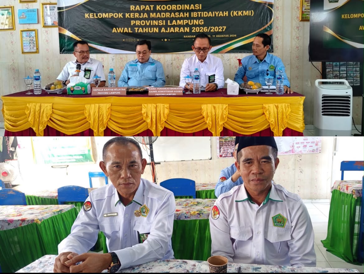 Melalui Rakor KKMI, Kepala MIN 1 Way Kanan Perkuat Komitmen Peningkatan Kualitas Madrasah