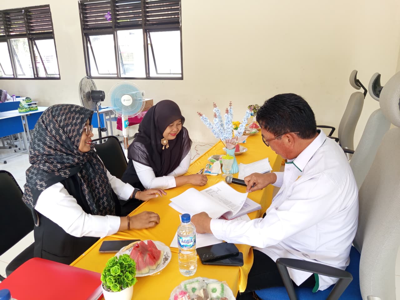 Monev BOS-BOP di MI Muhammadiyah Kalibening, Kemenag Tanggamus Dorong Tata Kelola Anggaran yang Berdampak