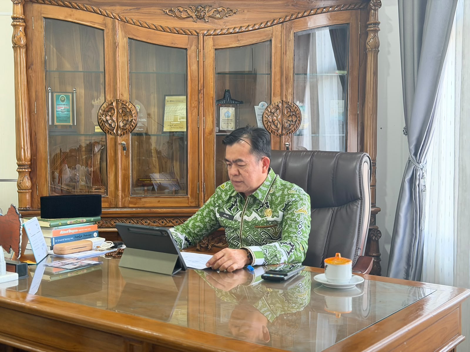 Teguhkan Integritas dan Budaya Antikorupsi, Kakan Kemenag Mesuji Ikuti Sosialisasi Asistensi IEPK Nasional