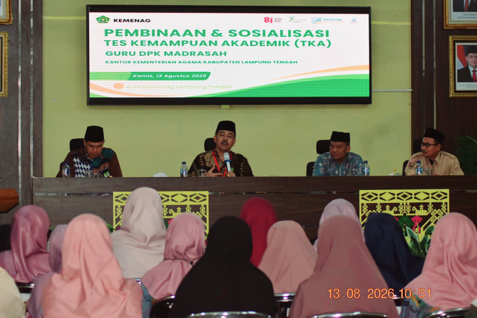 Uji Kompetensi Guru Diperkuat, Kemenag Lampung Tengah Siapkan 70 Guru DPK Hadapi TKA