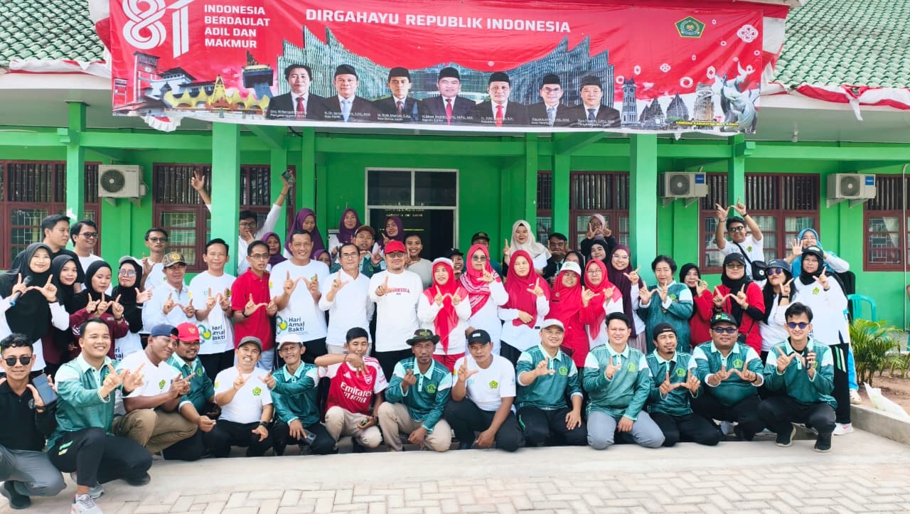 DWP Kemenag Way Kanan Meriahkan HUT ke-81 RI dengan Senam dan Aneka Perlombaan