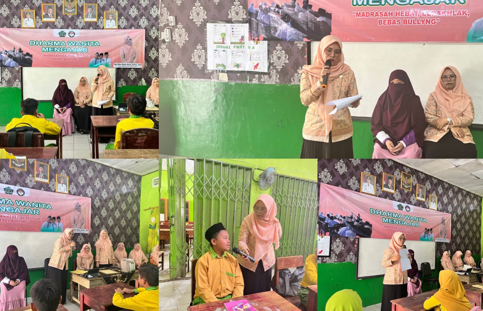 MIN 1 Way Kanan Terima Program DWP Mengajar, Tanamkan Karakter Positif dan Budaya Anti-Bullying
