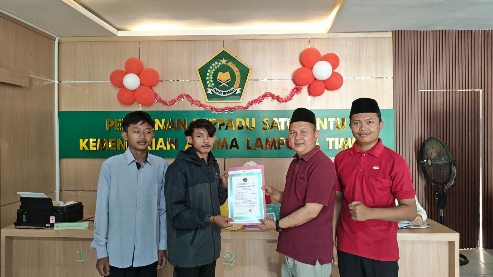 Pondok Pesantren Darunnajah 16 Resmi Kantongi Izin Operasional, Kemenag Lampung Timur Dorong Pesantren Tingkatkan Layanan