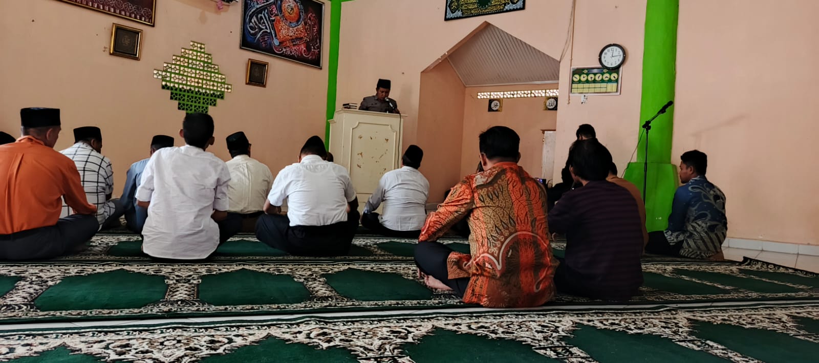 Refleksi HUT RI ke-81, H. M. Ali Sampaikan Tiga Pesan Merawat Negeri di Masjid Al-Iman