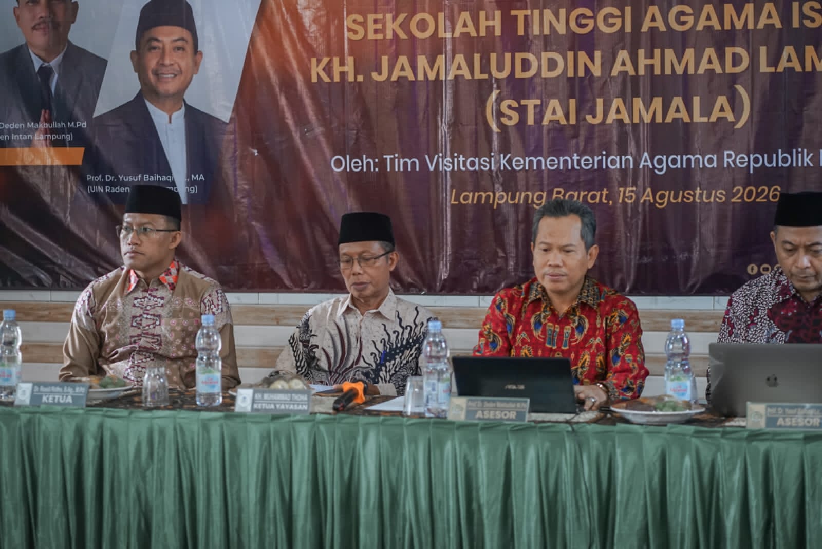 Hadiri Visitasi Calon STAI Jamala, M. Surur Harapkan PT Terbaik