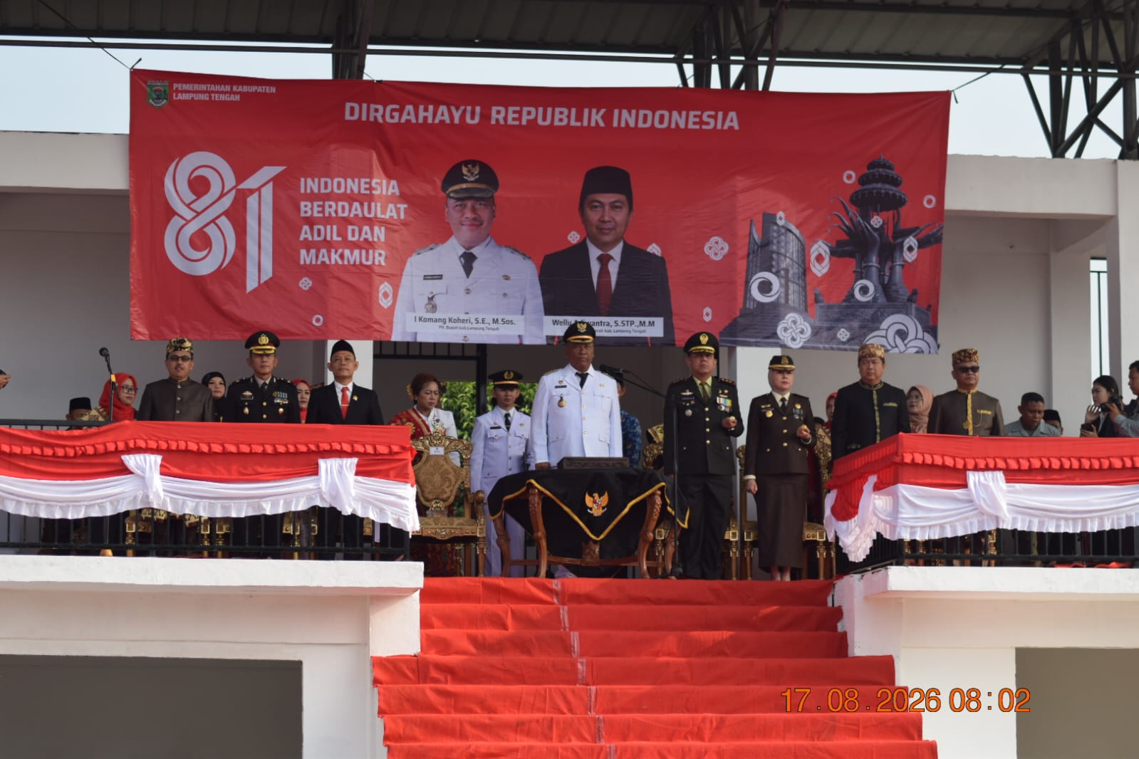 Kemenag Lampung Tengah Satukan Semangat Kemerdekaan dan Pengabdian di HUT ke-81 RI
