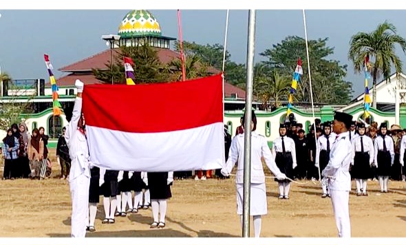HUT ke-81 RI, MTsN 2 Way Kanan Ajak Pelajar Wujudkan Indonesia Berdaulat, Adil dan Makmur
