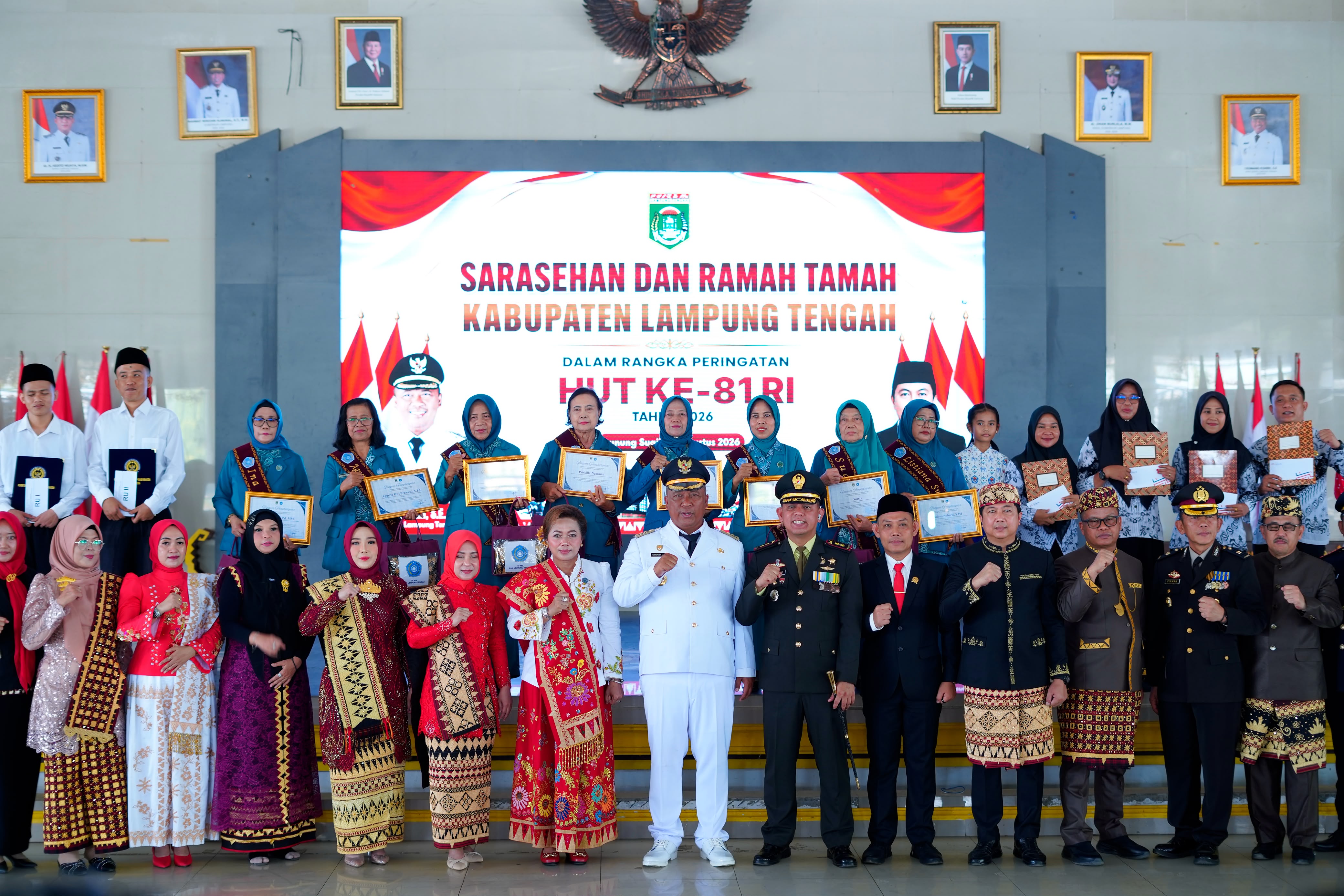 Merawat Kemerdekaan Lewat Kolaborasi, Kemenag Lampung Tengah Hadiri Sarasehan HUT RI