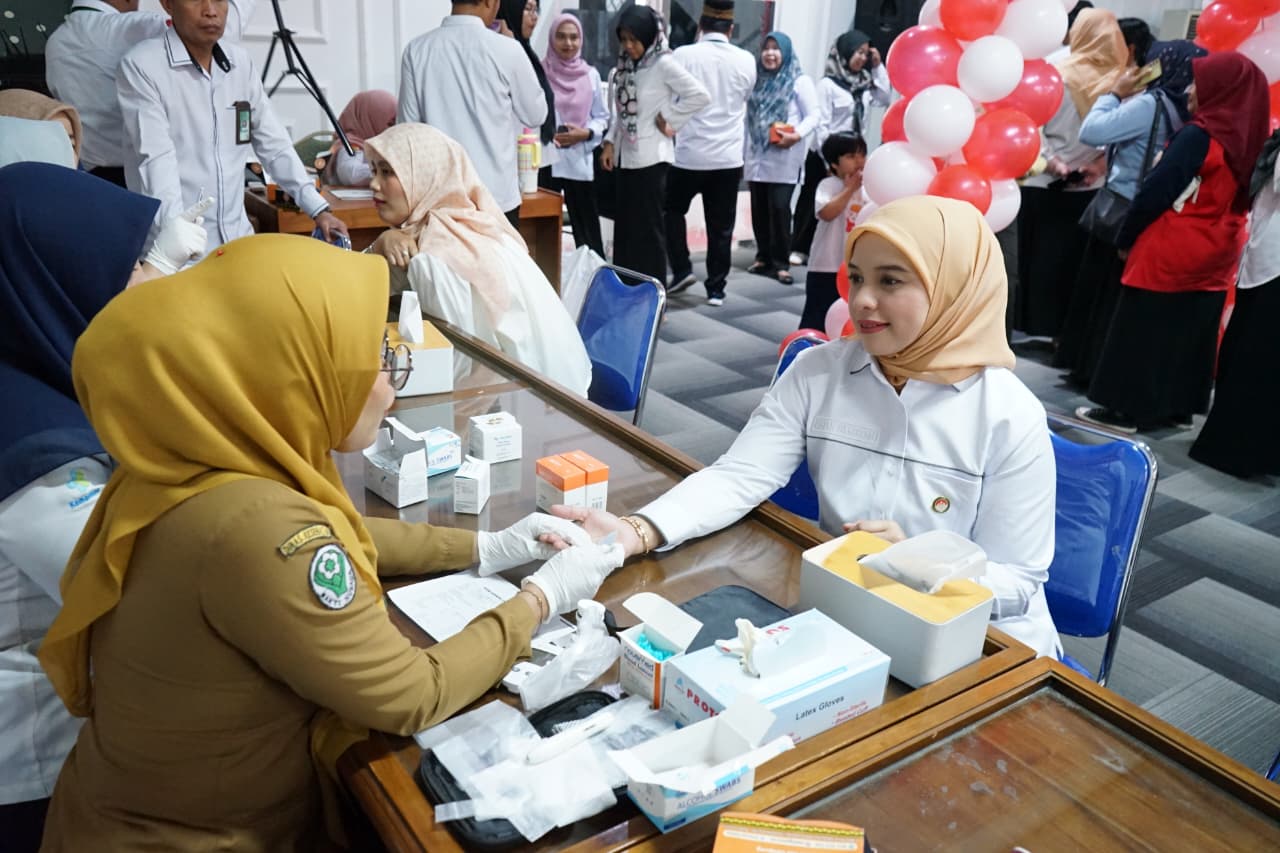 DWP Kemenag Lampung Gelar Bakti Sosial, Dorong Kesadaran Hidup Sehat dan Kepedulian Sosial