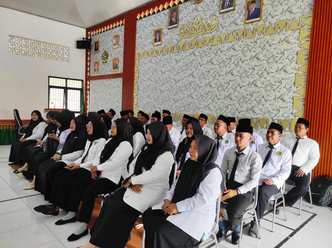Bukan Sekedar Status, Tetapi Amanah Pengabdian, 6 GTK MTsN 1 Tanggamus ikuti Orientasi PPPK