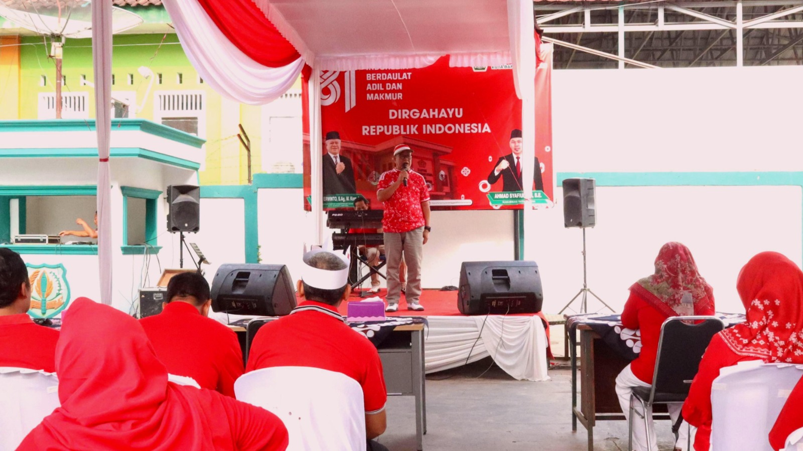 Meriah! Sehari Kantor Kemenag Bandar Lampung Jadi Panggung Kemerdekaan