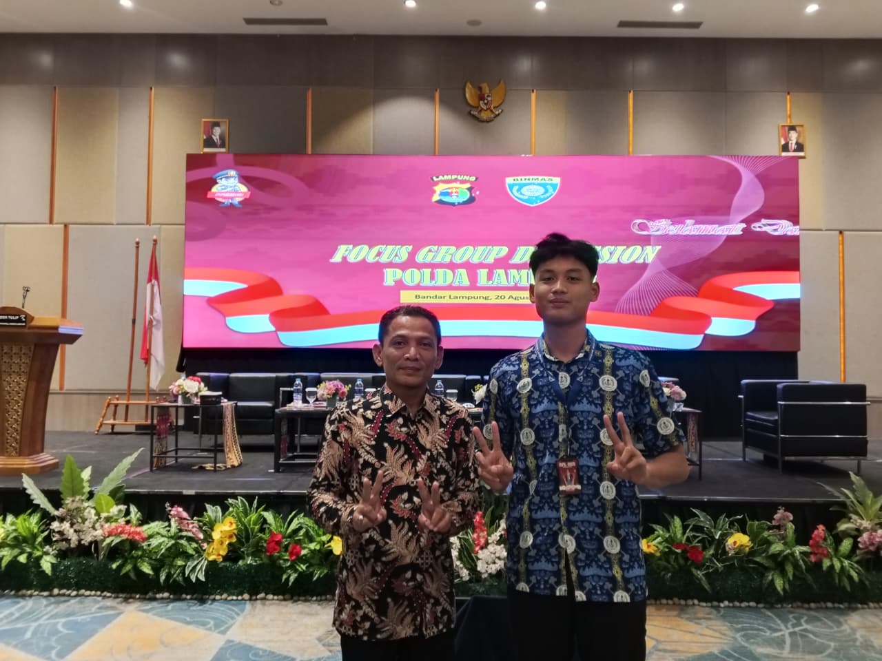 Cerdas Bermedia, Bijak Berbicara: MAN 2 Bandar Lampung Ikuti FGD Polda Lampung