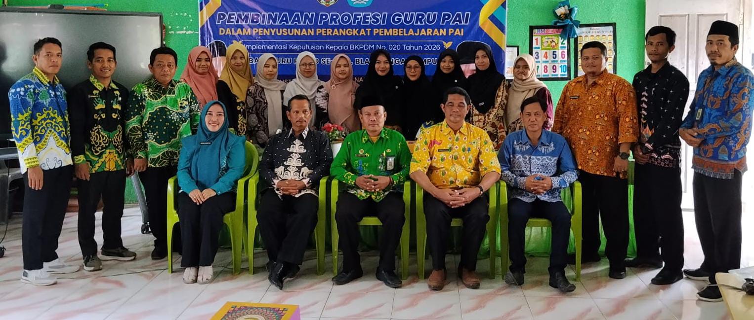 Monev Guru PAI, Kemenag Way Kanan Tekankan Profesionalisme dan Tanggung Jawab Penerima TPG
