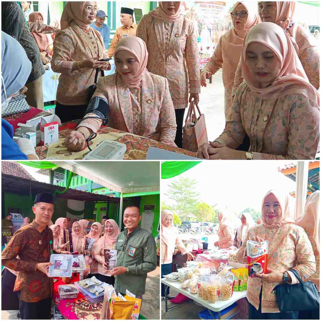 Ketua DW MAN 1 Metro Dukung Produk Lokal Melalui Bazar UMKM Dharma Wanita Persatuan
