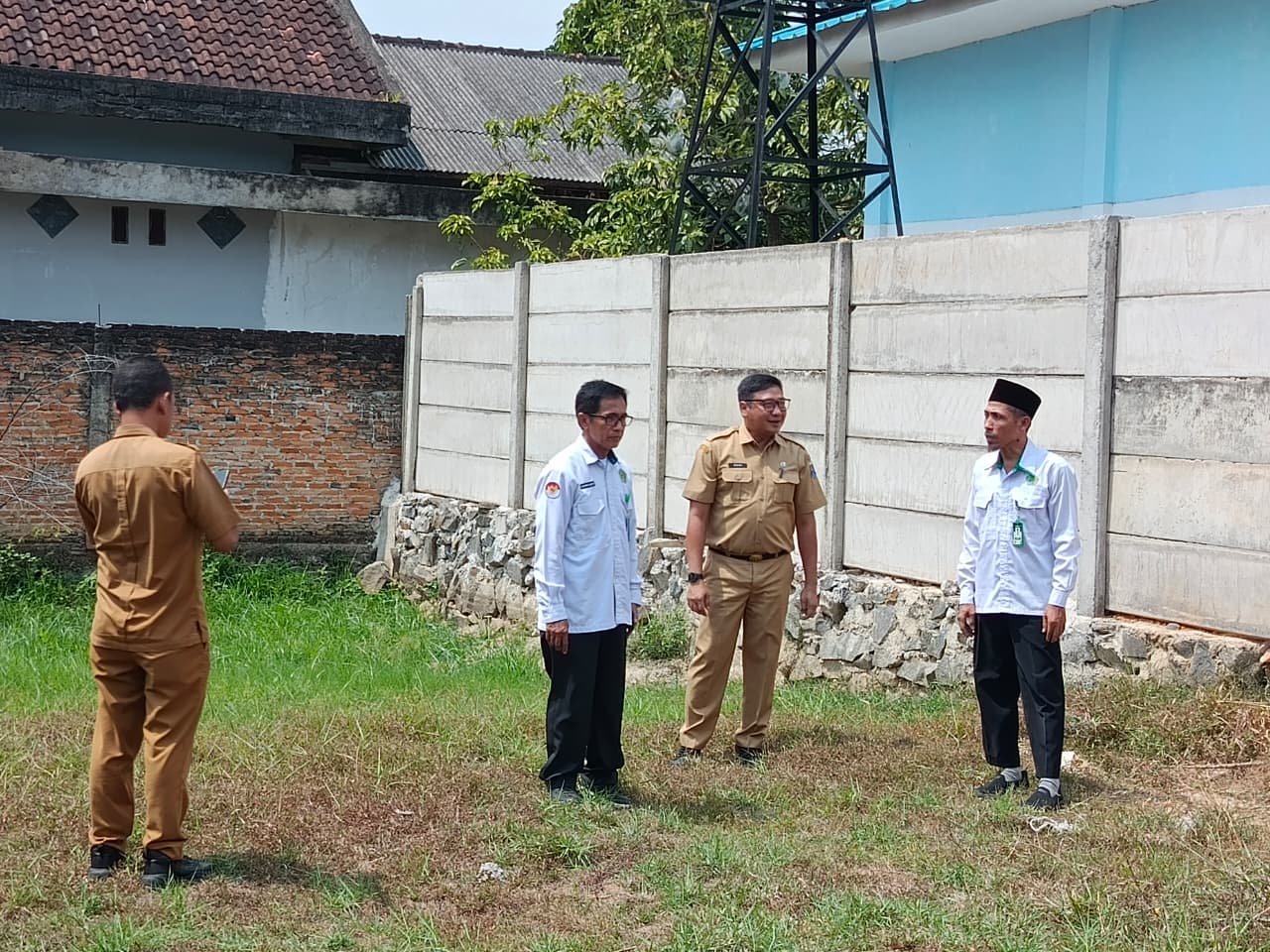 Kemenag Metro dan BKAD Survei Bakal Lokasi Hibah Tanah untuk Pembangunan KUA Metro Selatan