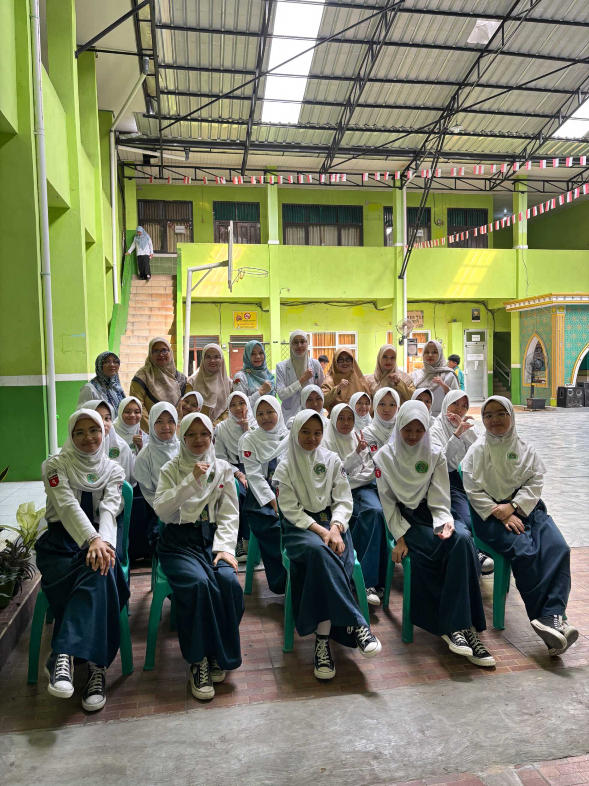 MTsN 1 Bandar Lampung Dukung BIAS HPV, Perkuat Perlindungan Kesehatan Murid Putri Kelas IX