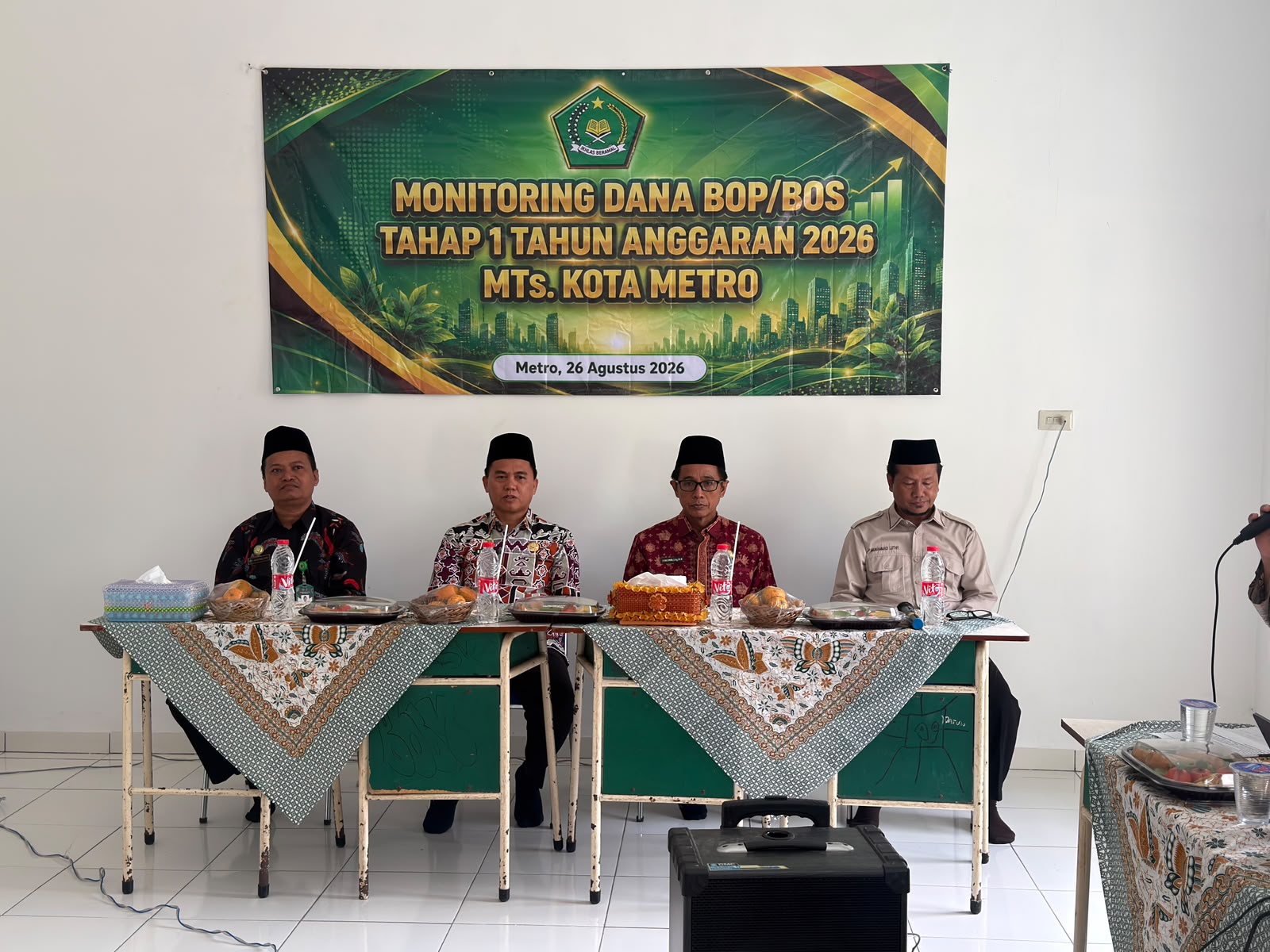 Kemenag Metro Monitoring Pelaporan BOP RA dan BOS Madrasah Tahap I Tahun 2026
