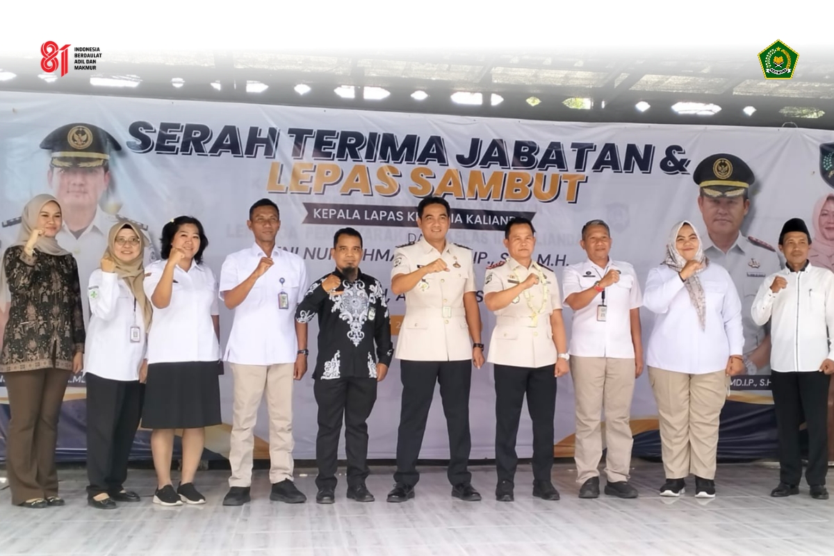 Kemenag Lamsel Perkuat Sinergi Pelayanan Keagamaan melalui Lepas-Sambut Kalapas Kalianda