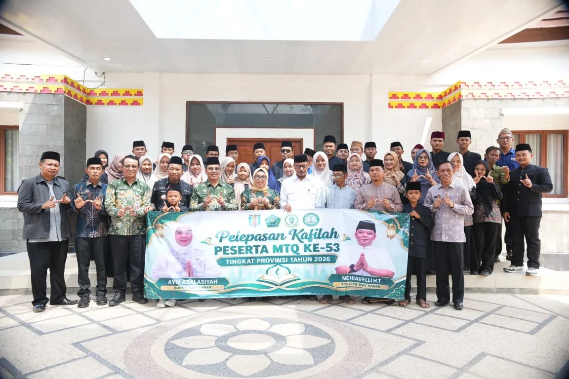 Kemenag Way Kanan Perkuat Dukungan Kafilah, 30 Peserta Siap Berlaga pada MTQ ke-53 Tingkat Provinsi Lampung