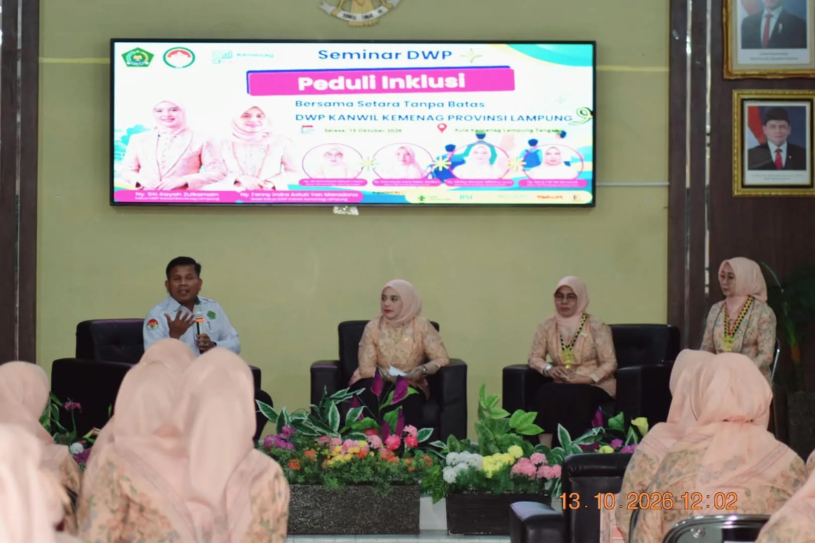 DWP Kemenag Lamteng Dorong Kesetaraan melalui Seminar Peduli Inklusi