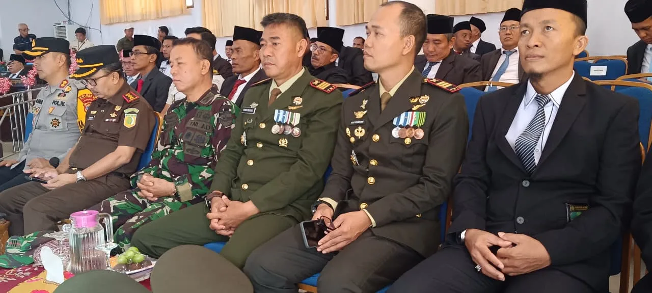 Kasi Bimas Islam Kemenag Way Kanan Hadiri Rapat Paripurna Istimewa Penyampaian Visi Misi Calon Wakil Bupati