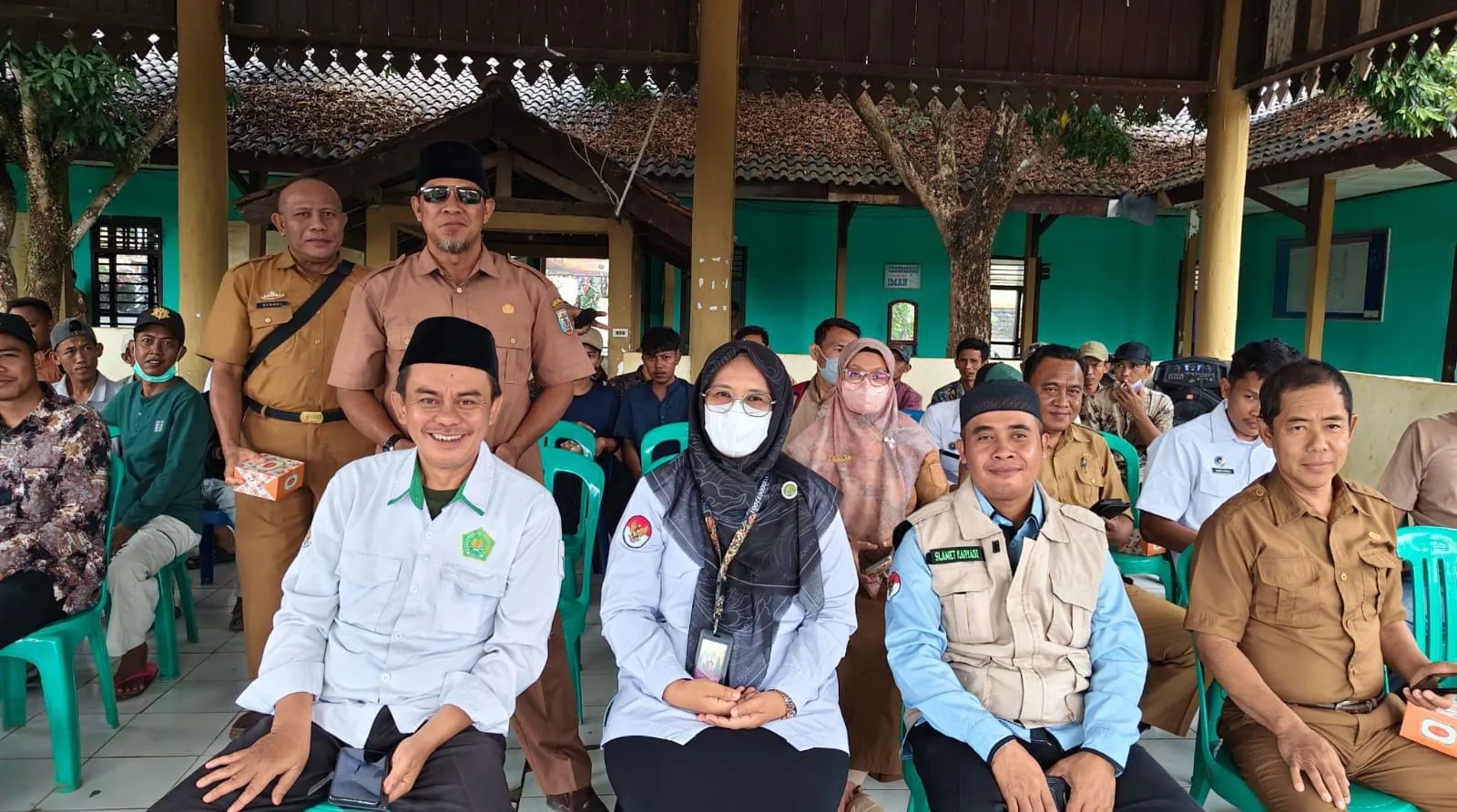 Kepala MTsN 1 Way Kanan Hadiri Rakor Bersama TNI dan Uspika Kecamatan Kasui Bahas Kesiapsiagaan KARHUTLA