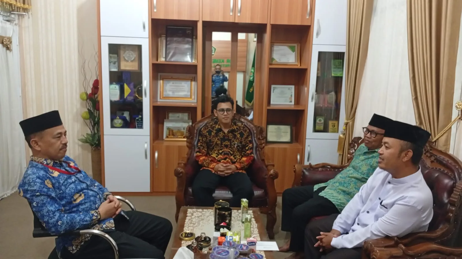 Kemenag Lampung Tengah Terima Audiensi LDII, Persiapan Musda Jadi Bahasan