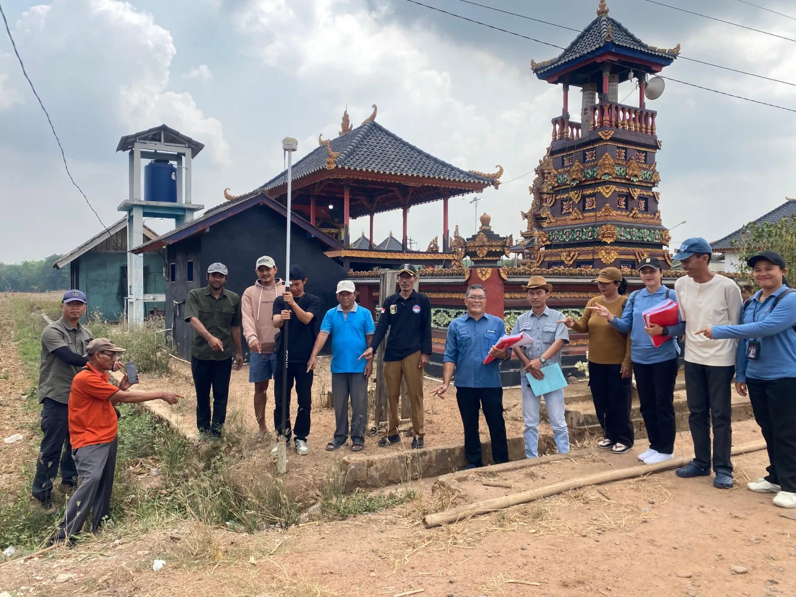 Perjuangan Panjang Berbuah Hasil, Penyelenggara Hindu dan ATR/BPN Rampungkan Pengukuran 10 Bidang Tanah Pura di Raman Utara