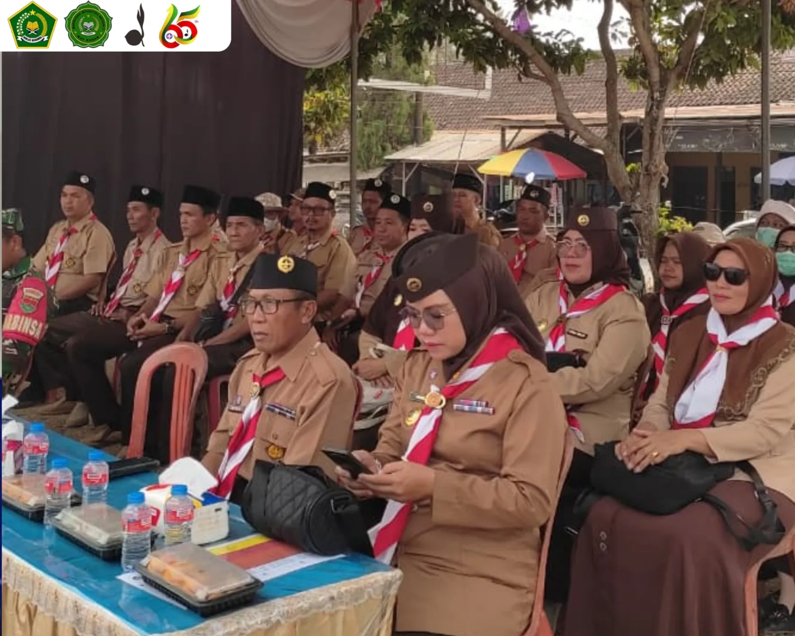 Kepala MIN 2 Way Kanan Ikuti Upacara Peringatan Hari Pramuka Ke-65 Tahum 2026