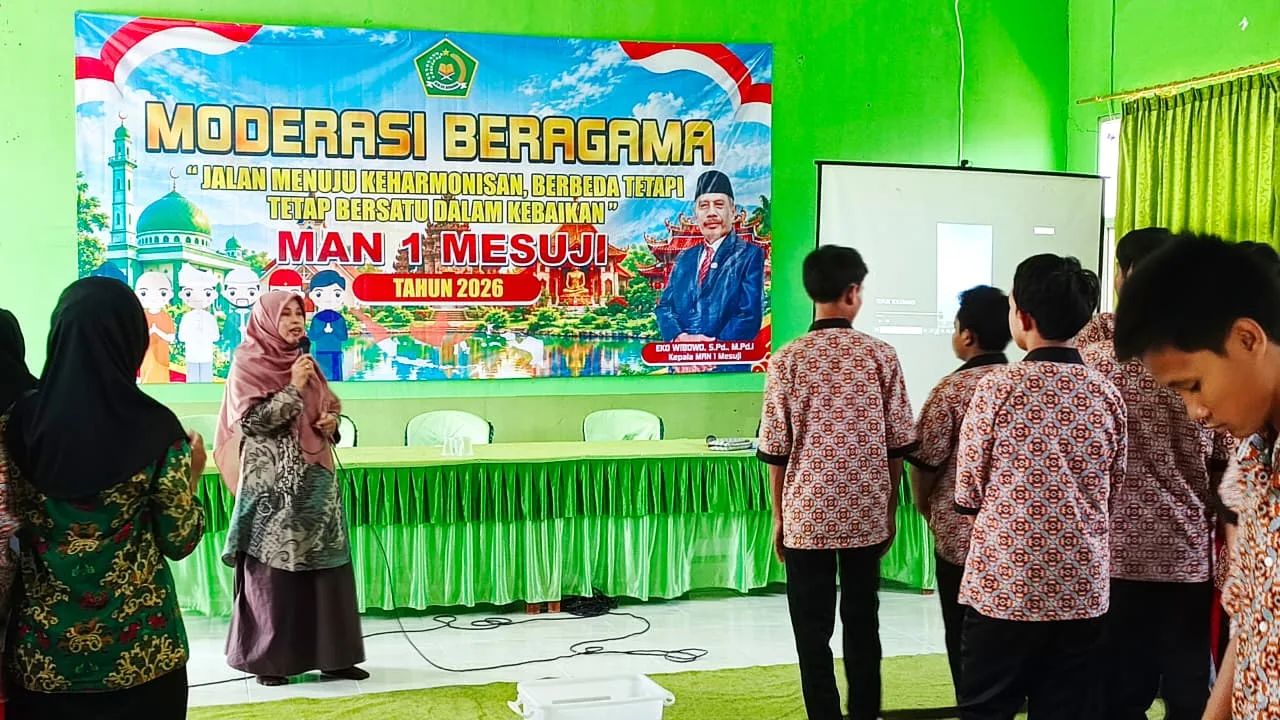 Perkokoh Rasa Cinta Tanah Air, Durrul Isnaini Paparkan Materi Wawasan Kebangsaan dalam Kegiatan Moderasi Beragama