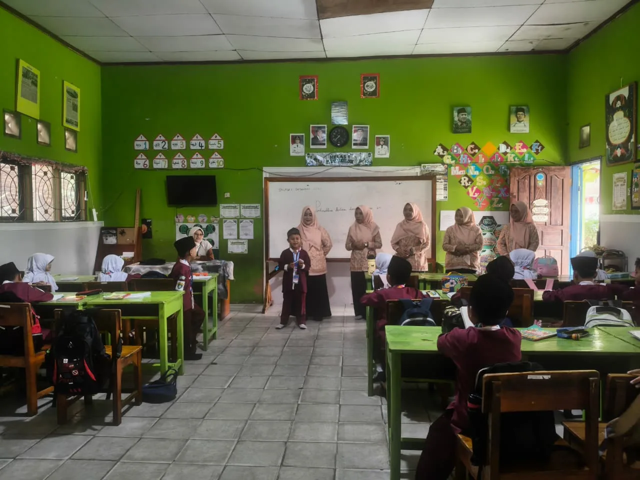 DWP Mengajar, Kemenag Tubaba Tanamkan Nilai Kasih Sayang di MIM Nurul Iman Pulung Kencana