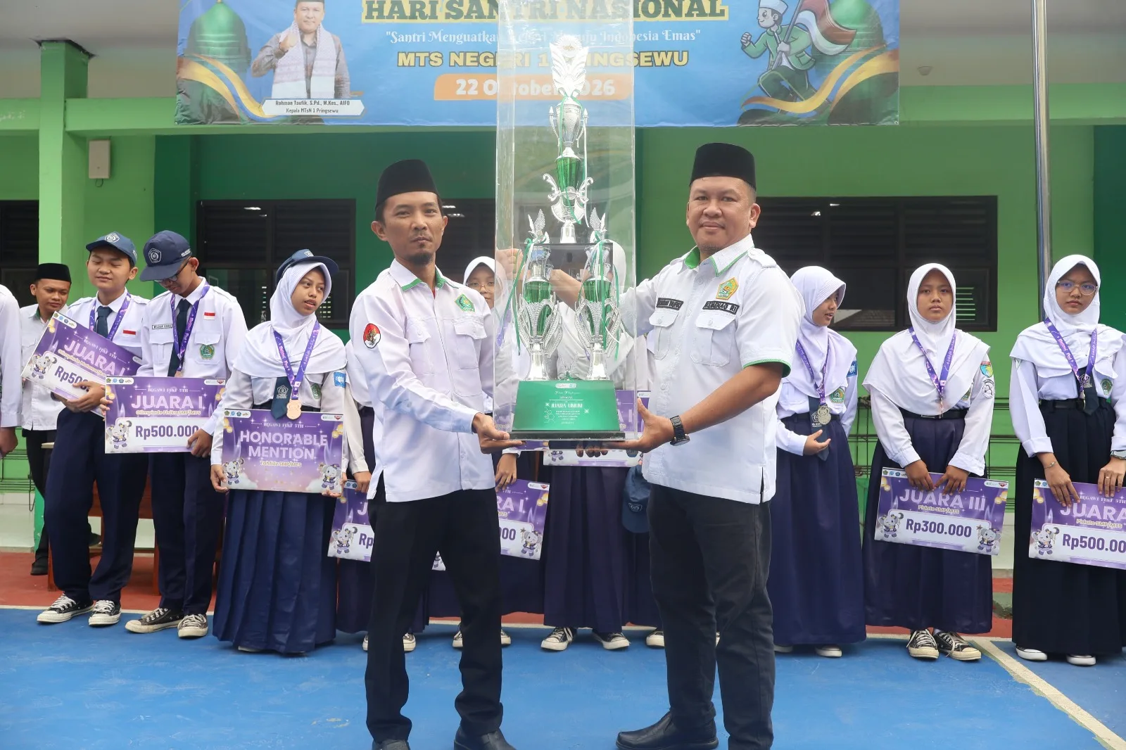 Spektakuler! MTsN 1 Pringsewu Borong Prestasi dalam Sepekan, Sabet Juara Umum BEGAWI FEST 5th MAN IC Lampung Timur