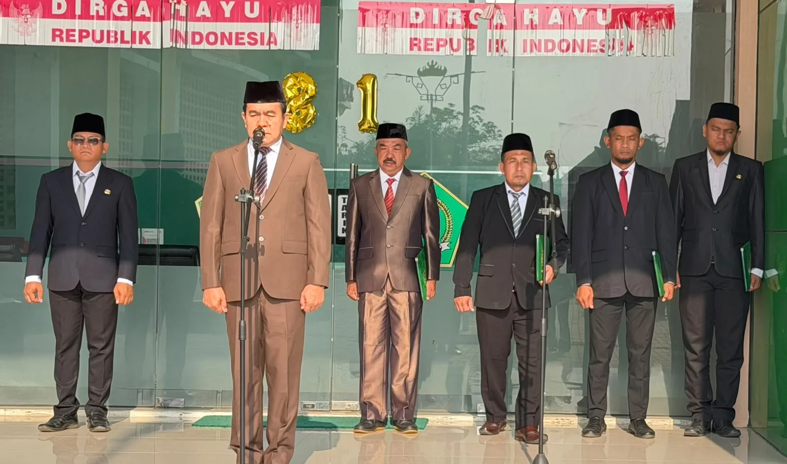 Pancasila Pemersatu Bangsa, Pesan Ini Menggema di Upacara Hari Kesaktian Pancasila Kemenag Mesuji