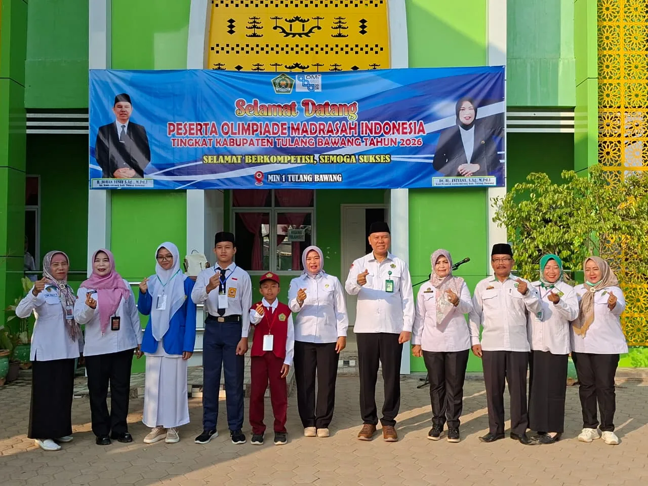 327 Peserta Ikuti OMI 2026 Tingkat Kabupaten Tulang Bawang, Kakankemenag Tuba Pesan Tunjukkan Talenta Terbaik