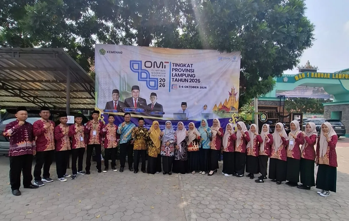 Kasi Pendis Dampingi 33 Siswa Tubaba di OMI Tingkat Provinsi Lampung