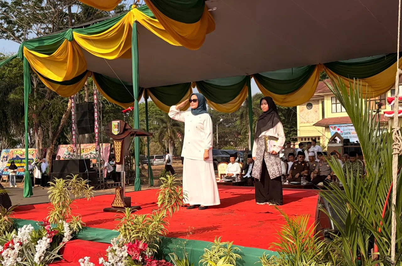 Hari Santri di Lampung Timur Diisi Apresiasi Santri hingga Dukungan bagi Pesantren