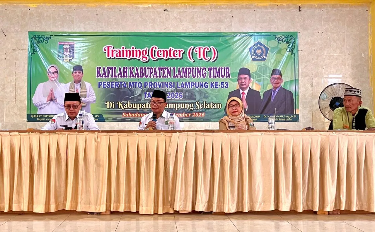 42 Peserta Dipersiapkan Intensif, Kafilah Lamtim Matangkan Diri Hadapi MTQ ke-53
