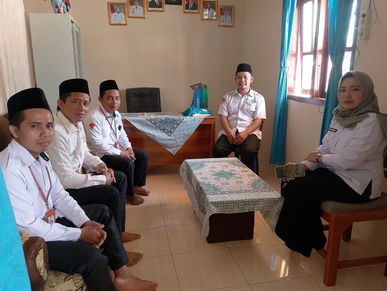 Perkuat Pembinaan Pelajar, Penyuluh Agama Islam KUA Mesuji Jalin Koordinasi dengan SMK Minhajuth Thullab