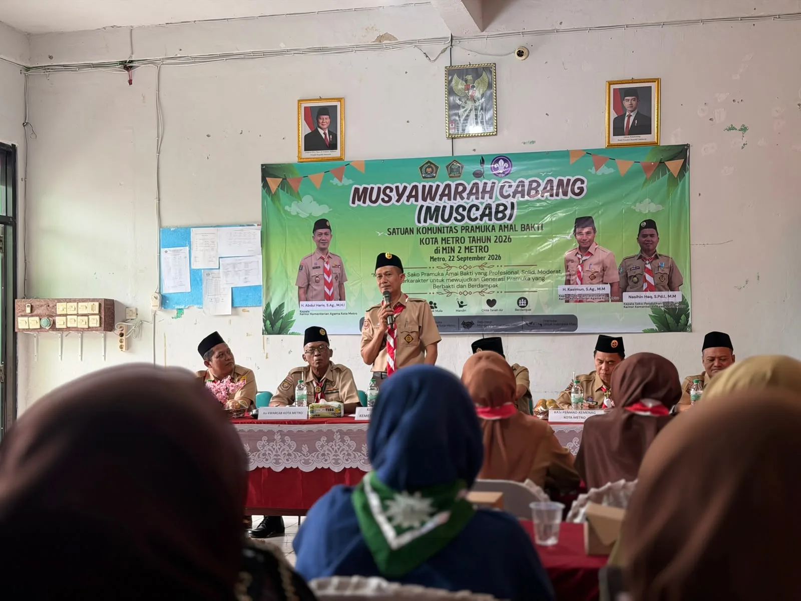 Perkuat Karakter Generasi Muda Madrasah, Kemenag Metro Gelar Muscab Sako Pramuka Amal Bakti