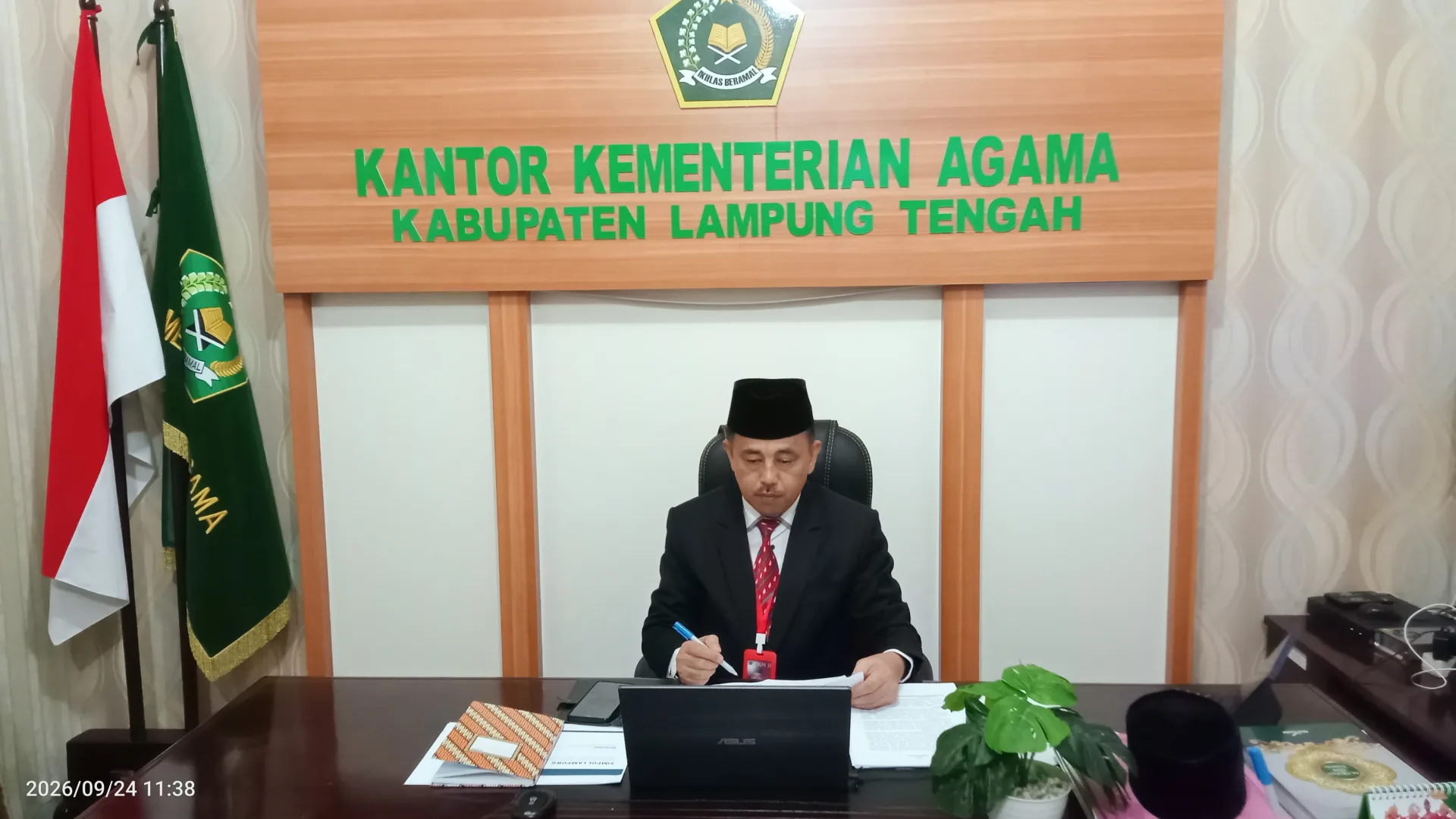 Kepala Kemenag Lamteng Usung SIMPUL Lampung di PKN II, Dorong Transformasi Layanan Keagamaan