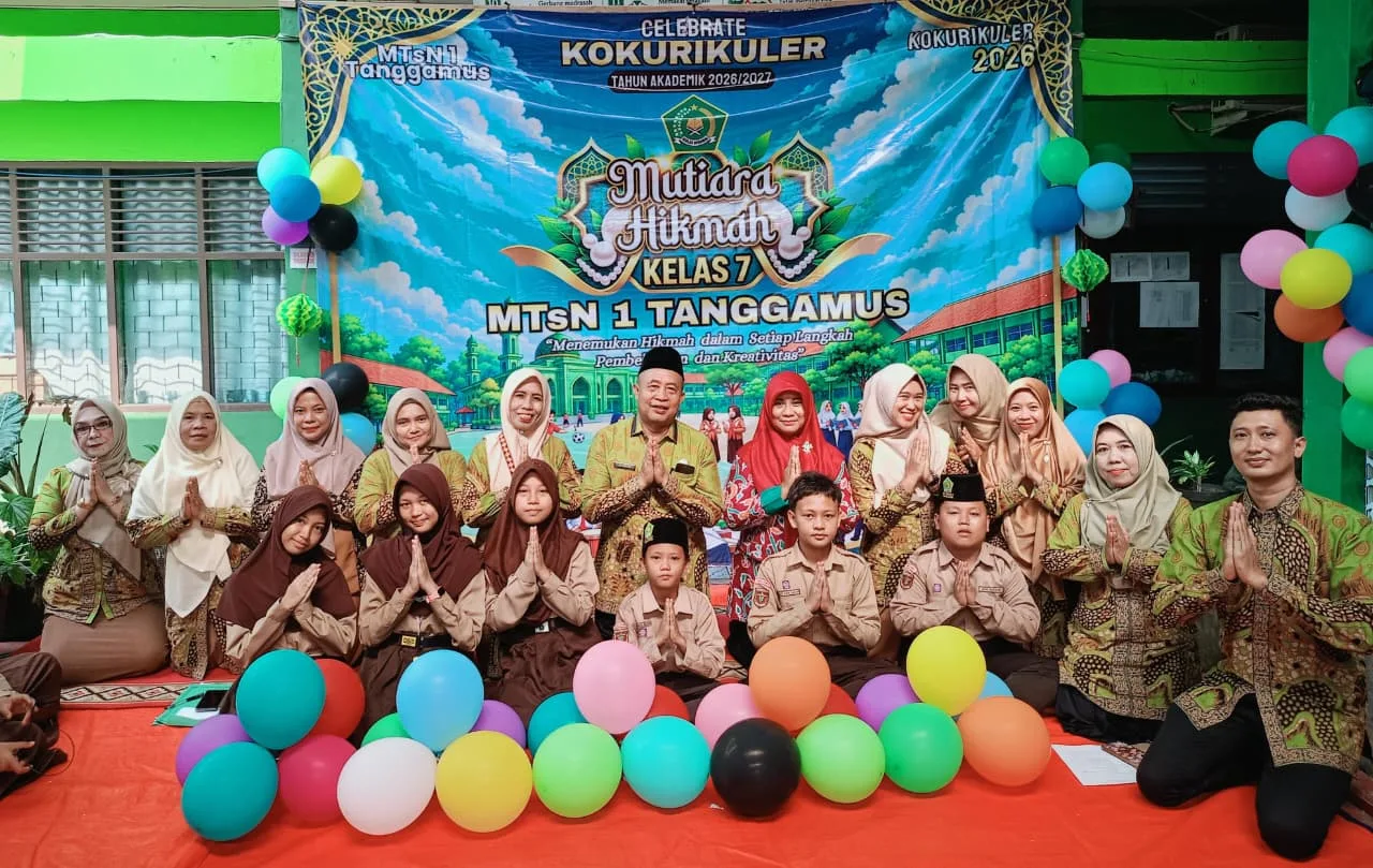 Kokurikuler Kelas VII MTsN 1 Tanggamus Hadirkan “Mutiara Hikmah” melalui Kegiatan Kultum