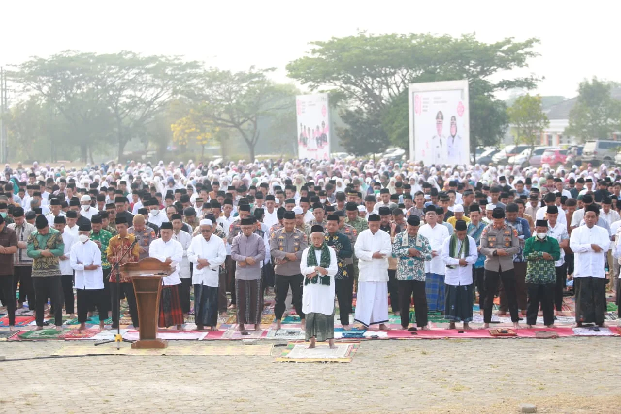 Kekeringan Melanda Pringsewu, Pemkab bersama Kemenag gelar Salat Istisqa