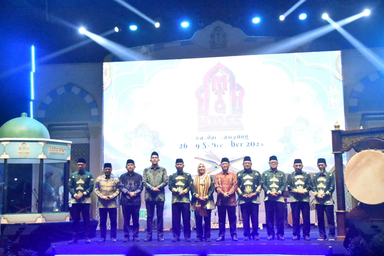 MTQ ke-55 Kota Bandar Lampung Resmi Dibuka, Kanwil Kemenag Lampung Dorong Pengamalan Nilai Al-Qur’an