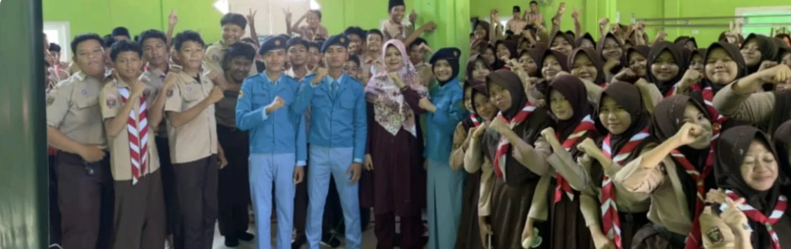 Kenalkan Sekolah Unggulan, SMA Kebangsaan Gelar Sosialisasi di MTsN 2 Tanggamus