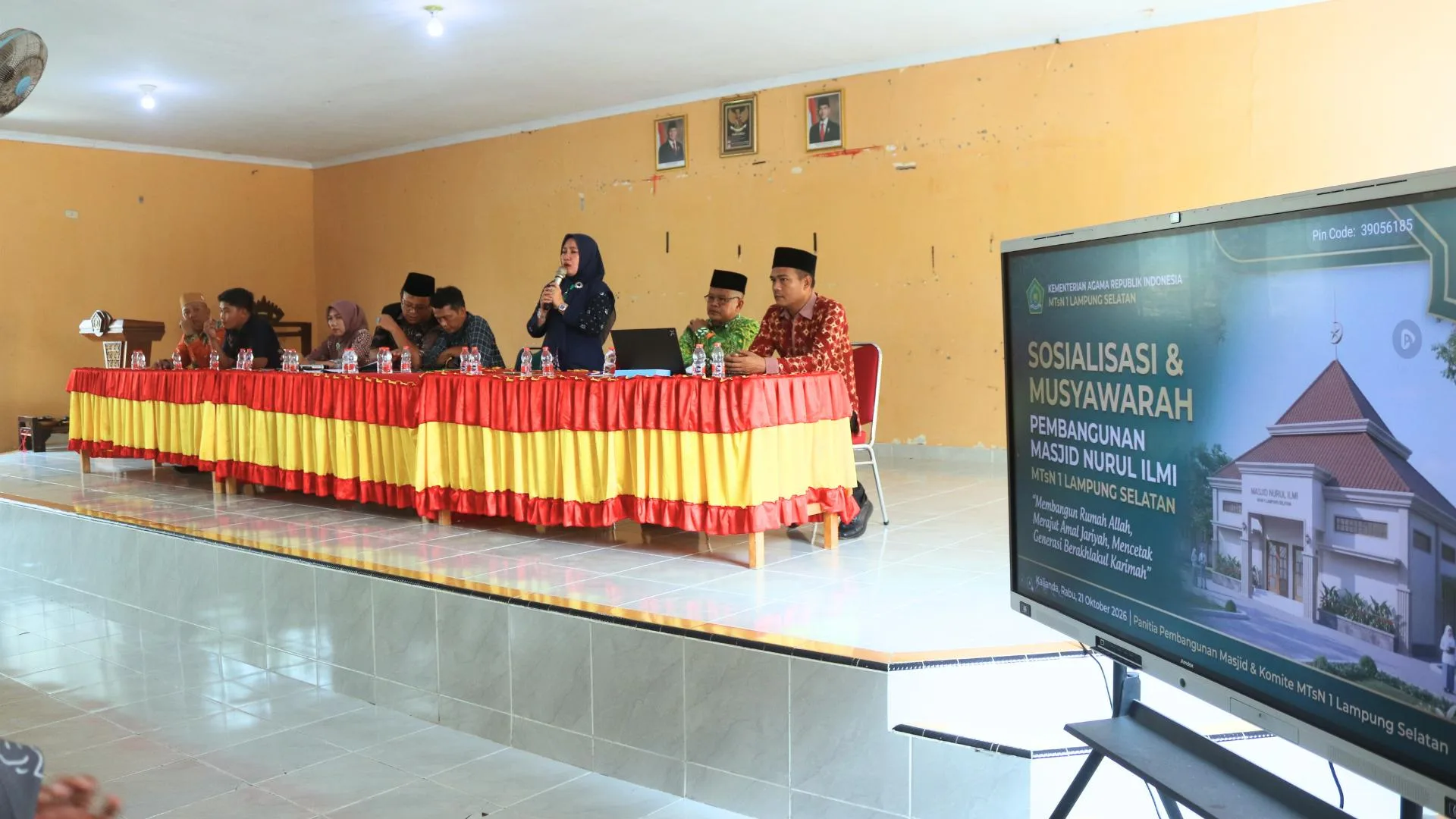 Sinergi Membangun Peradaban: MTsN 1 Lampung Selatan, Komite, dan Wali Siswa Sepakati Pembangunan Masjid Nurul Ilmi