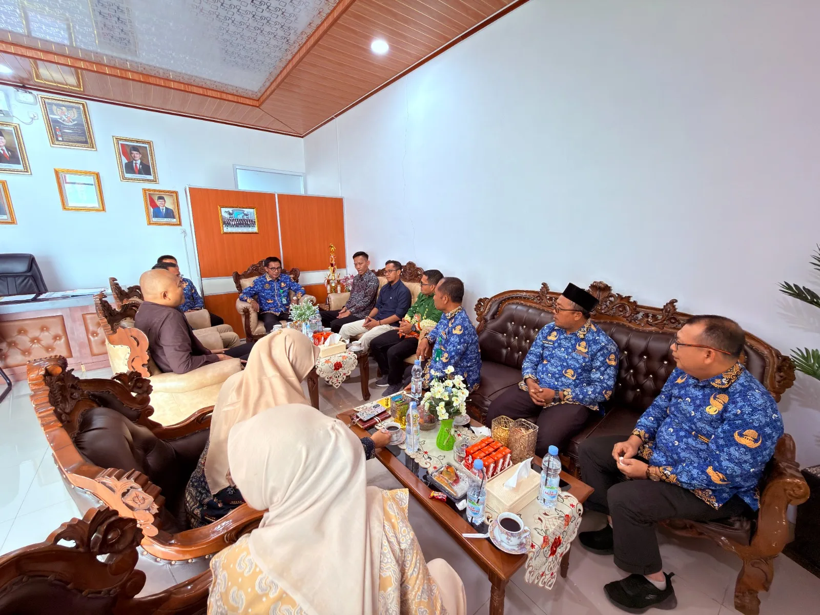 Kemenag Metro Dampingi BPK Lakukan Peninjauan BMN