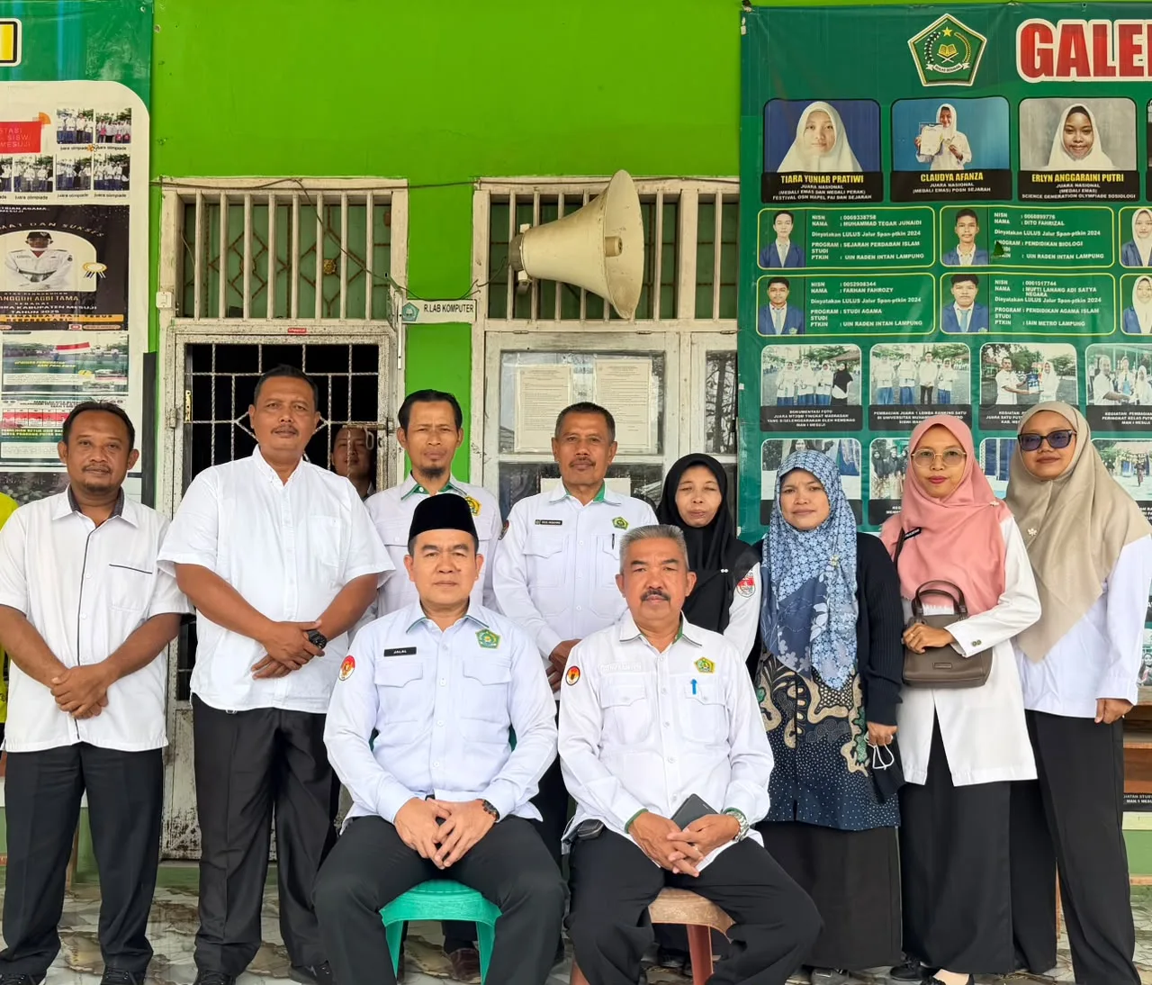 74 Peserta MTs Berkompetisi, Kakan Kemenag Mesuji Pantau Pelaksanaan OMI Tingkat Kabupaten