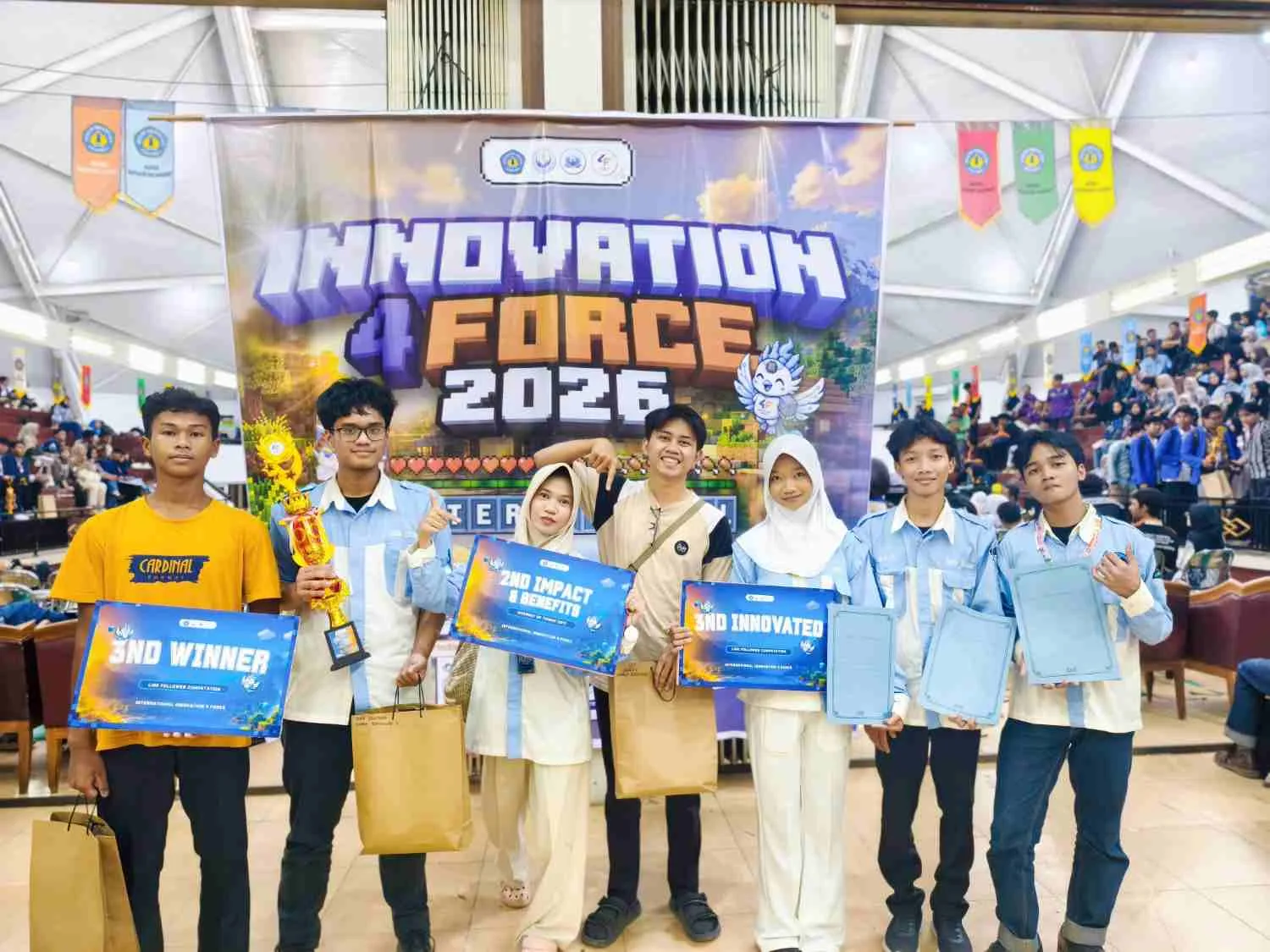 MAN 1 Metro Raih Tiga Prestasi di Ajang Robotik Internasional Innovation 4 Force