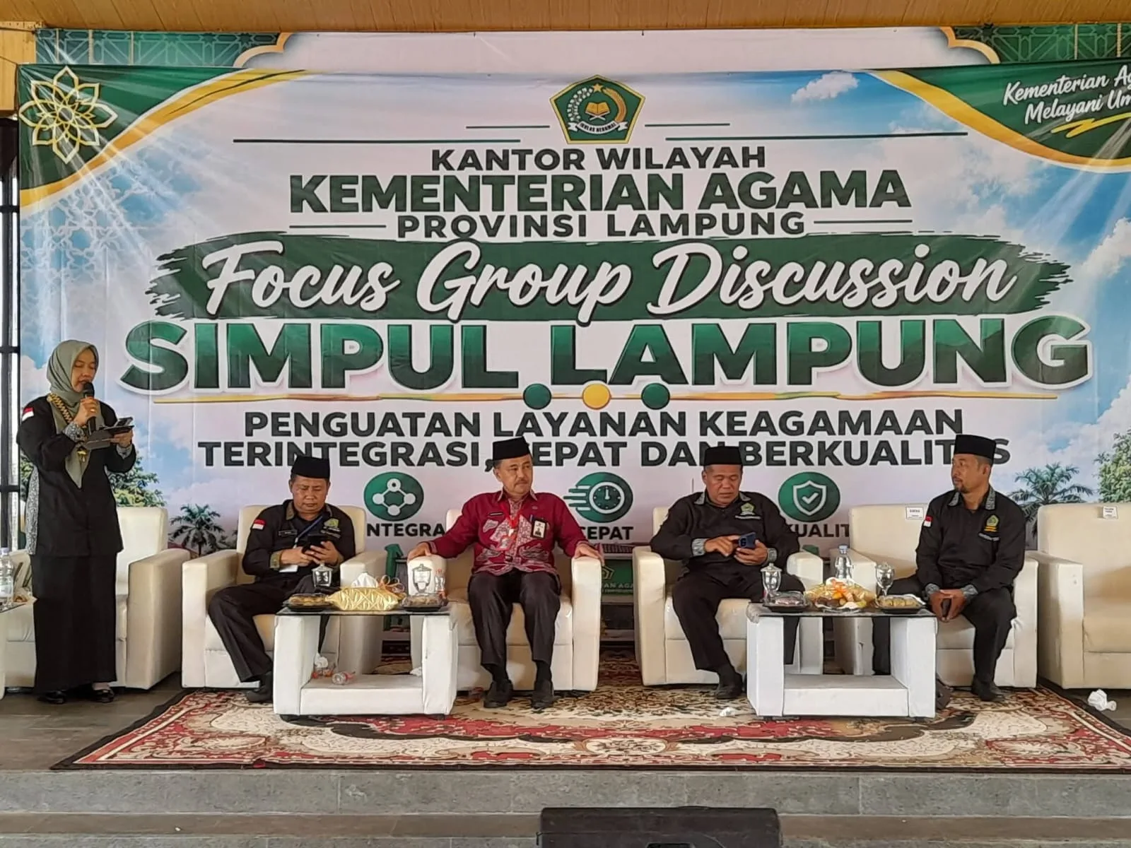 Kakanwil Kemenag Lampung Dukung SIMPUL Lampung untuk Tingkatkan Kualitas Pelayanan Keagamaan